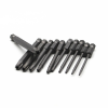 12PCS 1/4&quot; Hex Bits Driver Tamper Proof Security Drill Magnetic Bit Set Torx Screwdriver Flat Head F1FC High Quality 50mm