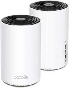 Deco AXE5400 Tri-Band WiFi 6E Mesh System(Deco XE75 Pro) - 2.5G WAN/LAN Port, Covers up to 5500 Sq.Ft, Replaces WiFi Router