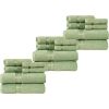 6 Hand Towels Towel 18PC Towel Set - Cotton Bathroom Accessories With 6 Bath Towels the Body Bathrobe Freight free