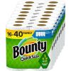 Bounty Quick-Size Paper Towels, White, 16 Family Rolls = 40 Regular Rolls