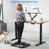 Direct Wicker Anti-Fatigue Standing Desk Mat Ergonomic Comfort Floor Foot Mat Home Office Work - 22"x 27"