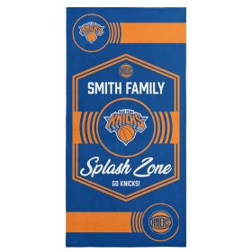 NBA New York Knicks Dominion Personalized Beach Towel 30×60 Inches