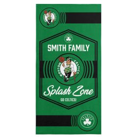 NBA Boston Celtics Personalized Beach Towel 30×60 Inches