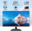 Sansui Monitor 24 inch IPS FHD 1080P 75HZ HDR10 Computer Monitor with HDMI,VGA