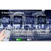 105ft Outdoor Christmas Decoration Lights,1000 LED 8 Modes Curtain Fairy Lights with 50 Drops,Plug in,Waterproof,Timer