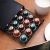 K Cup Organizer Coffee Pod Holder Drawer Slim Home Kitchen Counter Organizer No Assembly Needed Black