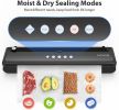 KOIOS Vacuum Sealer Machine, Automatic Food Sealer with Cutter, Dry & Moist Modes