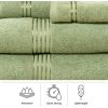 6 Hand Towels Towel 18PC Towel Set - Cotton Bathroom Accessories With 6 Bath Towels the Body Bathrobe Freight free