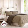 3M Scotchgard Diamond Quilting Reversible Down Alternative Comforter Set