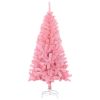 Artificial Christmas Tree with Stand Pink 4 ft PVC