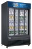 Dukers Commercial Double Sliding Door Merchandiser 39 cu.ft.