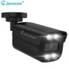 Jennov 4K 8MP POE Security IP66 Camera Outdoor Color Night Vision 2 Way Audio