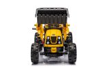 Ride on Excavator, 12V Battery Powered Construction Vehicles for Kids, Front Loader with Horn, 2 Speeds, Forward/Backward, Safety Belt,Treaded Wheels