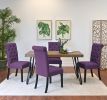 Ashford 5-Piece Dining Set, Hairpin Dining Table with 4 Chairs, 4 Color Options