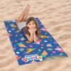 Hasbro Peppa Pig Party Pattern Beach Towel 30X60 Inches