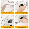 1pc Multifunctional Kitchen Pot and Lid Rack Wall-mounted Storage Rack Cutting Board Storage Rack