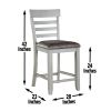 Hyland - 7 Piece Dining Set - Pearl Silver