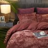 3pcs Ultra Soft Breathable Truly Velvet Duvet Cover Set