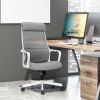 High Back Mesh Office Chair with Heating Headrest