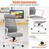 High Back Mesh Office Chair with Heating Headrest