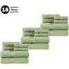 6 Hand Towels Towel 18PC Towel Set - Cotton Bathroom Accessories With 6 Bath Towels the Body Bathrobe Freight free