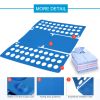 Shirt Folding Board Durable Plastic T-Shirts Clothes Folder 23x27.5inch Plastic Laundry Clothes Flip Fold Laundry Room Organizer