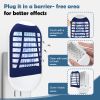 Bug Zapper Indoor, Electronic Fly Zapper Lamp, Non-Toxic, Silent Insect Mosquito Killer, Fly Killers Indoor for Home Use, No shipment on weekends