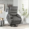 21"seat width,large size Electric Power Lift Recliner Chair Sofa for Elderly, 8 point vibration Massage and lumber heat, Remote Control