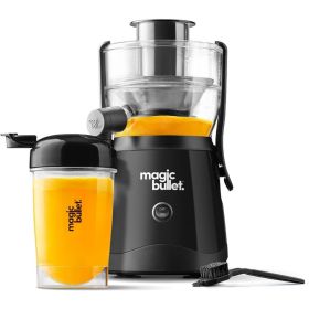 Mini Juicer With Cup Black Fruit Juice Extractor and Vegetables Blender Machine Orange Kitchen Appliances Home (Color: Black, Voltage (V): 110V)