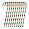 Christmas Candy Canes Acrylic Xmas Tree Pendants Xmas Party Crutch Hanging New Year Christmas Party Home Decoration Gifts