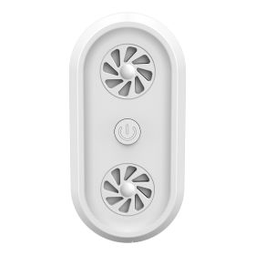 Dual Speaker Ultrasonic Pest Repellent Unit (Color: White)