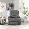 21"seat width,large size Electric Power Lift Recliner Chair Sofa for Elderly, 8 point vibration Massage and lumber heat, Remote Control