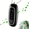 1pc Air Purifier; Rechargeable Portable Air Negative Ion Generator; Air Purifier Necklace; Portable Mini Air Cleaner For Teens; Adult; Pet Smell