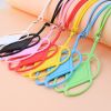 2pcs Cell Phone Lanyard Holder For Around The Neck; for holidays; beach activities; swimming; Silicone Lanyard; Adjustable Phone Lanyards