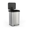 Indoor & Outdoor Household Trash Can with Soft Close Lid